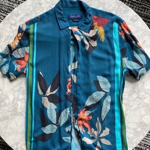 Zara short sleeve button up
